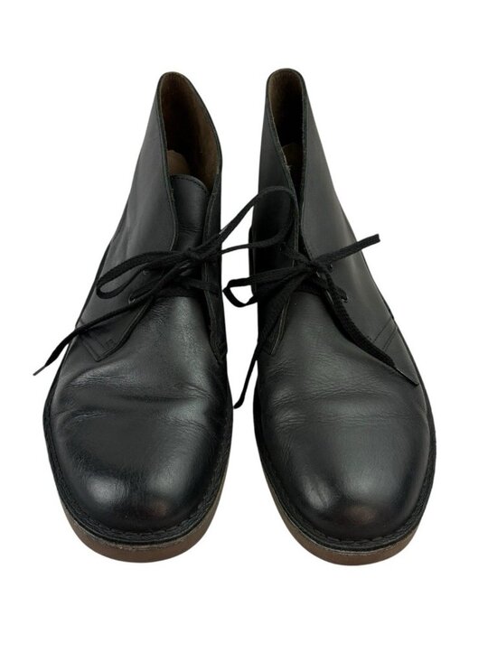 Clark\'s Bushacre 2 Deseret Chukka Boots Mens 11 Black Leather Comfort Casual main image 11